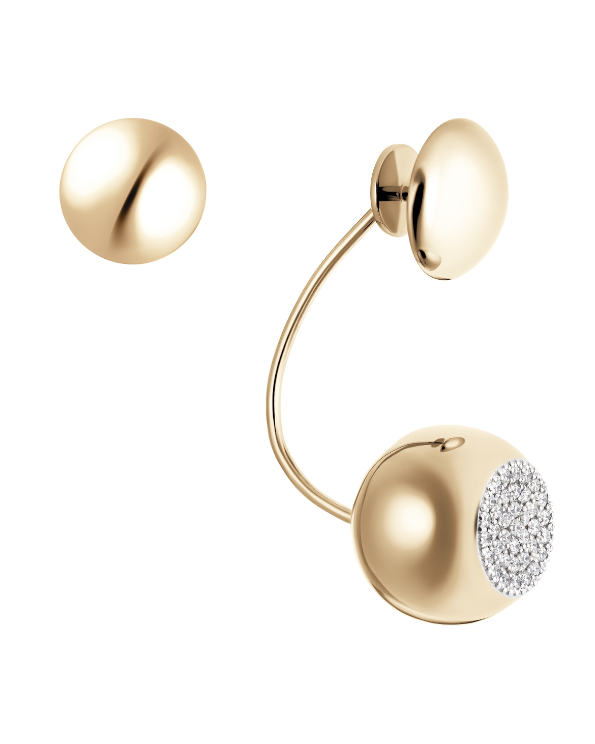 Lunar earrings set