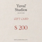 Yuval' Studios Gift Card